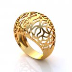 Женские кольца: 3D модели